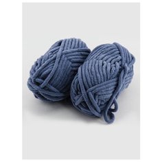 Пряжа "DOLLY" 100г, 40м (2 мотка), Adelia, №20 синий