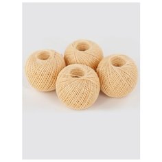 Пряжа Ирис 25 г (4 мотка), 150м., ПНК им. Кирова, №0602 розово-кремовый