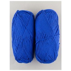 Пряжа "Лаконичная" 100г, 212м ( 2 мотка)., Пехорский текстиль, 26-Василек Пехорка