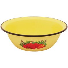 МИСКА ЭМАЛИРОВ. ДЕКОР. 3,5 Л "СТАЛЬЭМАЛЬ" 1С9С