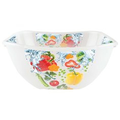 МИСКА 3 Л С ДЕКОРОМ (1/28) "БЫТПЛАСТ" Phibo