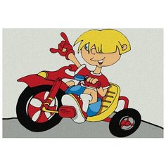 Картина по номерам "Крутой гонщик", 20x30 см Котеин