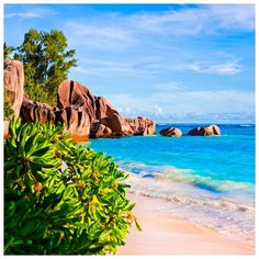 Картина по номерам "На далеких берегах", 30x30 см Molly