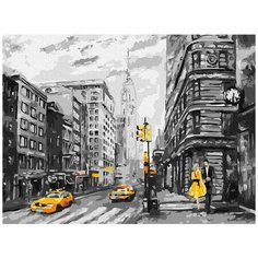 Картина по номерам "Нью-Йорк", 30x40 см Molly