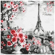 Картина по номерам "Париж", 30x30 см Molly