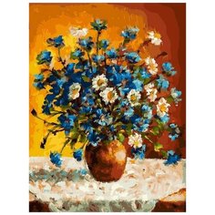 Картина по номерам «Луговые цветы», 30x40 см, Белоснежка