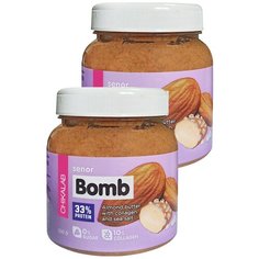 Chikalab Senor BOMB Миндальная паста с морской солью без сахара, 2шт 250г