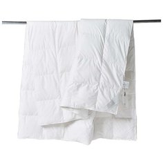 Одеяло кассетное из белого гусиного пуха с бортиком Бел-Поль STATUS 140х205 теплое