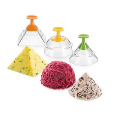 Формочки для придания продуктам 3D-формы PRESTO FoodStyle, 3 шт / Tescoma