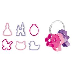 Формочки для девочек DELICIA KIDS, 6 шт. / Tescoma