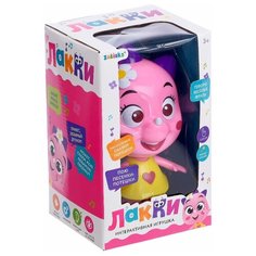 Игрушка интерактивная «Лакки. Ёжик», звуковые эффекты, цвет розовый Zabiaka