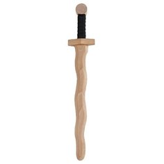 Игрушечное оружие Средневековая крепость WOOD меч фламберг