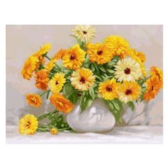 Картина по номерам Paintboy PK 59019 (GX22607) Календула (Бузин Игорь) 40x50см