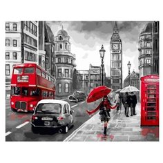 Картина по номерам Paintboy GX 34828 Ветреный Лондон 40x50см