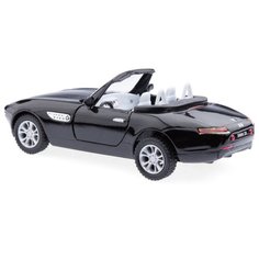 Детская игрушечная коллекционная металическая модель машинки игрушки Kinsmart "BMW Z8", (металлическая, инерционная) черный 1:36