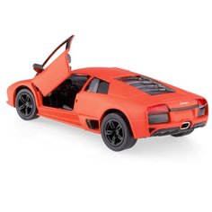 Детская игрушечная коллекционная металическая модель машинки игрушки Kinsmart "Lamborghini матовые(Aventador LP700-4/Murcielago LP640/Veneno) оранжев 1:3