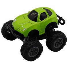 Машинка-мини гоночная die-cast, фрикционная, рессоры, зеленая Funky toys FT61032