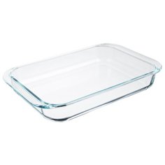 Форма для запекания SATOSHI жаропрочная прямоугольная, с ручками, стекло, 39х24х6см, 3,5л