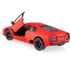 Детская игрушечная коллекционная металическая модель машинки игрушки Kinsmart "Lamborghini матовые(Aventador LP700-4/Murcielago LP640/Veneno) красный 1:38