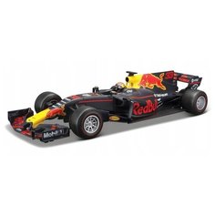 Bburago Машинка металлическая Формула-1 Red Bull Racing TAG Heuer RB13 №33 Max Verstappen 2017, 1:18