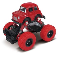 Машинка die-cast, инерционный механизм, рессоры, красная, 1:46 Funky toys FT61073