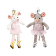 Мышка-принцесса 14(22)см с подвесом, Fluffy Family 681586