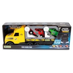 Автовоз Magic Truck 2 машинки купе Wader 36230