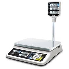 Весы торговые электронные CAS PR-15P (LCD, II) USB