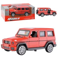 Машина Oubaoloon металл, свет и звук, в коробке (998-8A)