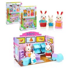Игровой набор Oubaoloon "Кулинария", с фигурками, в коробке (30105ABC)