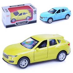 Машина инерционная Oubaoloon металл, свет и звук, в коробке (HT22-3)