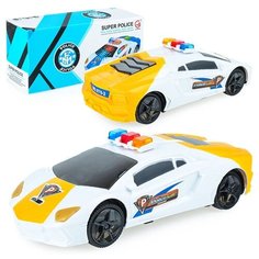 Машина Oubaoloon Полиция, на батарейках, в коробке (8329-F)