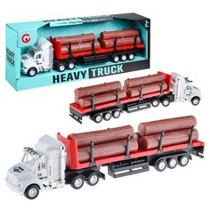 Машина Oubaoloon "Лесовоз", в коробке (99A3)