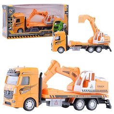 Машина Oubaoloon "Спецтехника", в коробке (8001)