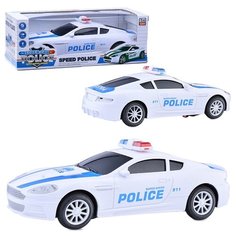 Машина Oubaoloon "Полиция", на батарейках, в коробке (2208)