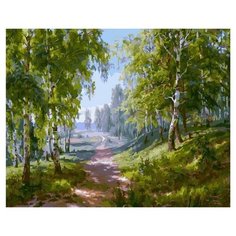 Картина по номерам Paintboy PK90027 "Березовая роща (Басов Сергей)" 40х50 см