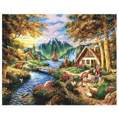 Картина по номерам Paintboy Original , 38154 Сказочные горы 40х50см