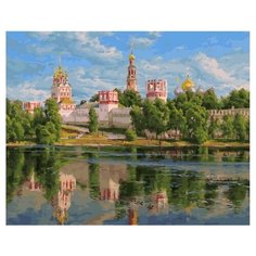 Картина по номерам Paintboy Original ,90007 Новодевичий монастырь (Басов Сергей) 40х50см