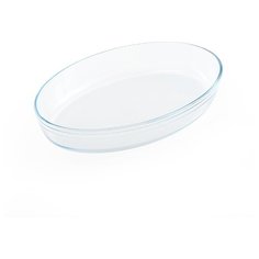 Форма для запекания Lion Sabatier из бесцветного жаростойкого стекла, овал 39см х 27см