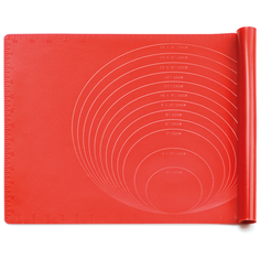 Коврик для раскатки теста с разметкой, силикон от немецкого бренда KÜCHENPROFI Kuchenprofi