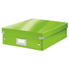 Короб органайзер Leitz Click & Store, М, зеленый