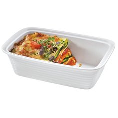 Форма для запекания прямоугольная BURGUNDY от KÜCHENPROFI, 33х25х7 см, фарфор Kuchenprofi