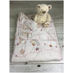 Sonia Kids, 204017 Одеяло в кроватку 110х140, Солнечные мишки, розовое