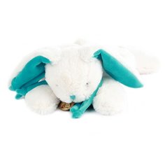 Мягкая игрушка Кролик 60 см белый/бирюзовый Lapkin