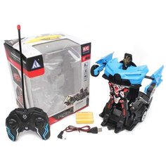 Робот-машина р/у, 5 каналов, свет, в комплекте: аккум., USB шнур, эл.пит.АА*2шт.не вх.в комплект Shantoy Gepay 23-2A Наша Игрушка