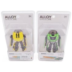 Робот-Машина металлическая, в комплекте оружие 2шт. Shantoy Gepay 668-E/F Наша Игрушка