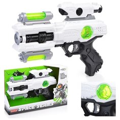 Бластер Oubaoloon свет, звук, в коробке (KT118-8)