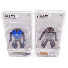 Робот-Машина металлическая, в комплекте оружие 2шт. Shantoy Gepay 668-A/B Наша Игрушка