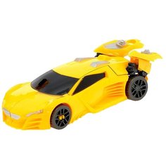 Робот «Спорткар», трансформируется, цвет жёлтый Сима ленд