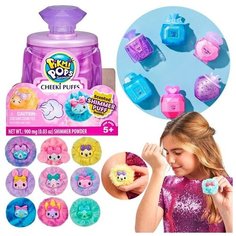 Pikmi Pops (Moose) Pikmi Pops Набор-сюрприз "Cheeki Puff", фиолетовый флакон Whoap_sea / 75469 (754